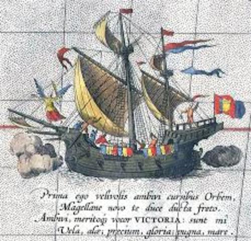 The Vittoria completes its circumnavigation of the globe.