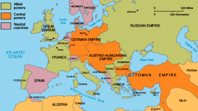 Ottoman Empire Joins War