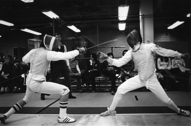 Holden goes to New York City for fencing match