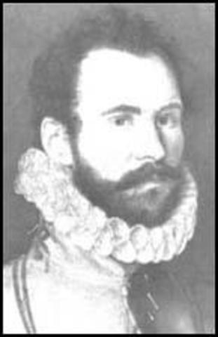 Martin Frobisher sees mainland in North America