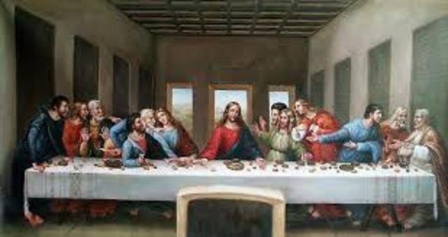Leonardo Da Vinci Paints the Last Supper