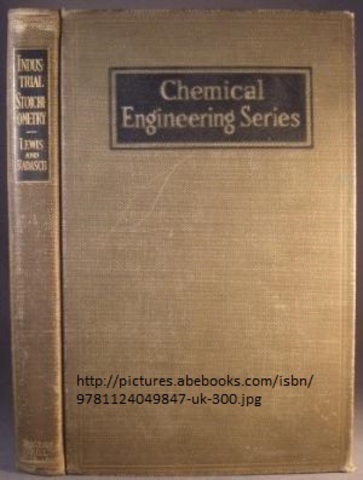 Publicación del libro ''Industrial Stoichiometry'' por W.K. Lewis