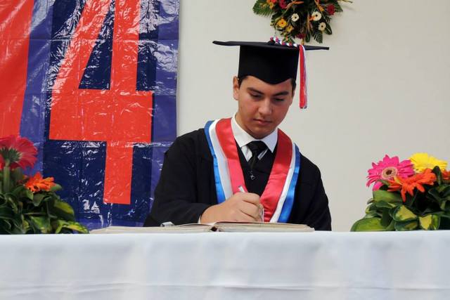 Mi graduación de bachiller en computación