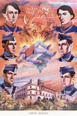 Es invadido el castillo de Chapultepec donde sucede lo de los niños heroes