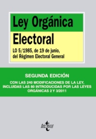 Ley Orgánica Electoral.