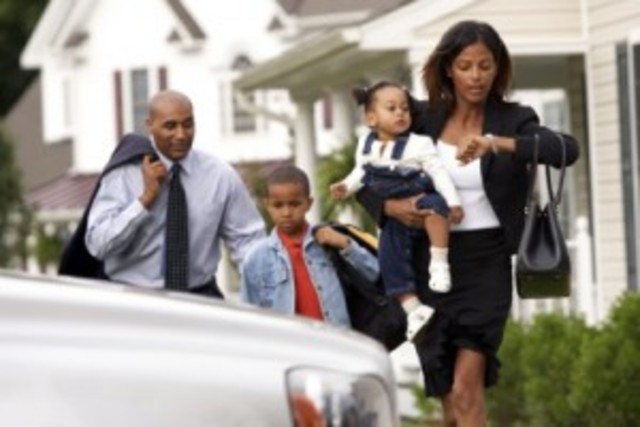 Step-dad and mom both have a job.