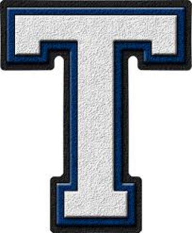 Made my first varsity letter.