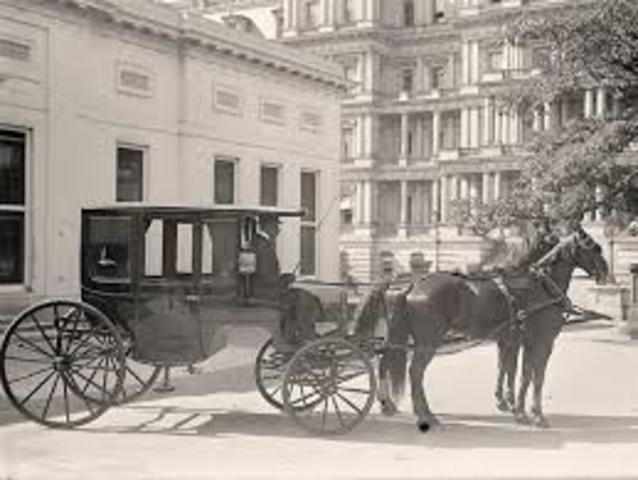 horse drawn carts