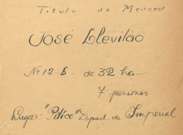 Ultimo Titulo de Merced Altos de Tirua