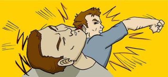 Holden has a fist-fight with Stradlater over Jane Gallagher.