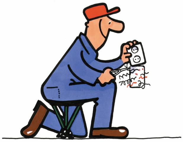 Stepdad; Electrician