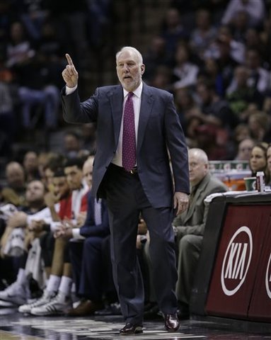 San Antionio Spurs Head Coach