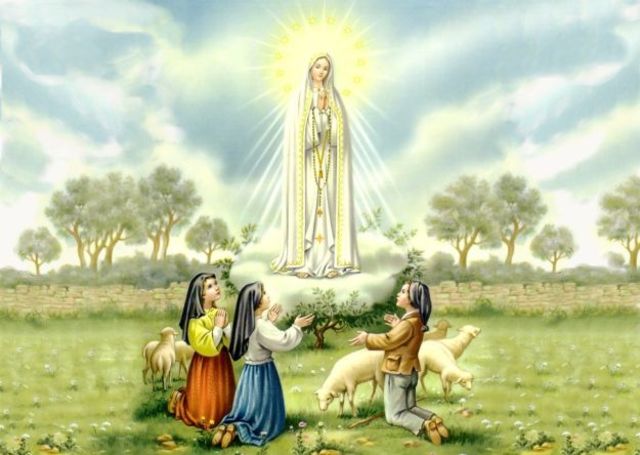 Aparicion de la virgen Maria