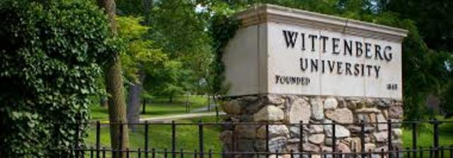 In August of 2014 I started Wittenberg University.