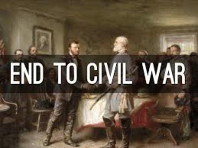 End of the Civil War