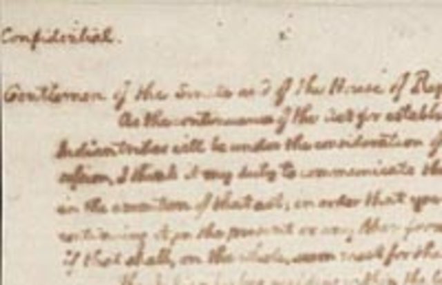 Thomas Jefforson Secret Message