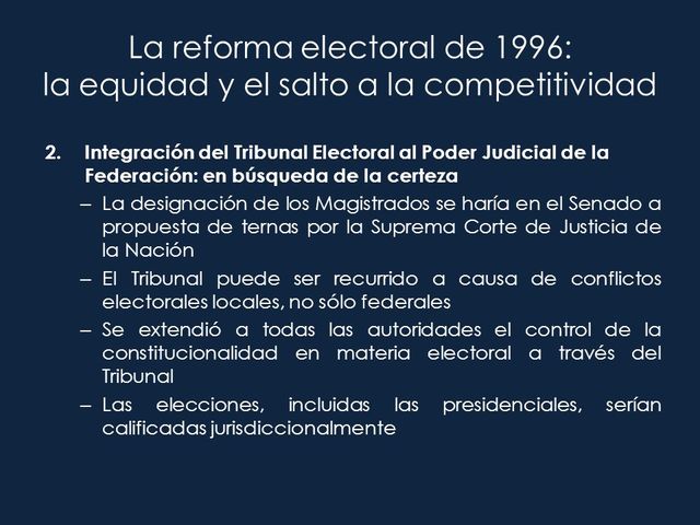 Reforma electoral de 1996