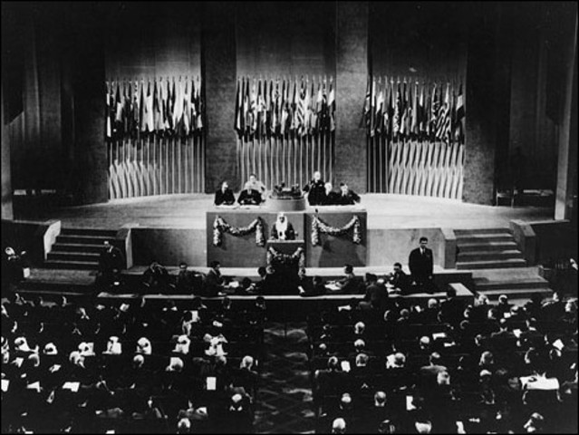 The formation of NATO