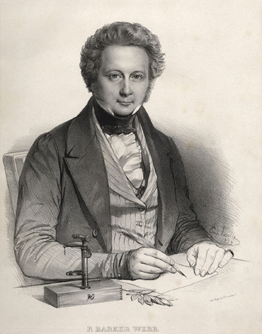 Bory de Saint-Vincent traza el mapa de la Atlántida en la zona de Canarias