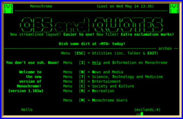 BBS ( Bulletin Board System)