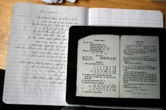 Digital Textbooks, Classwork, and Projects