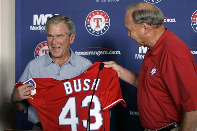 Becomes part owner of the Rangers