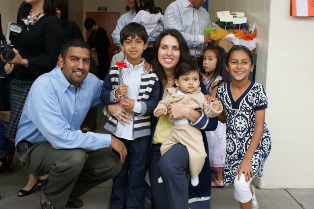 Gradué el jardín de infancia.