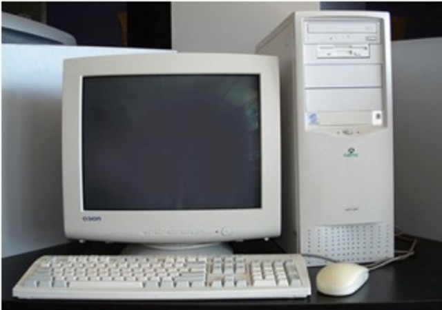 My second computer, my first computer with internet..Gateway