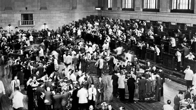 Wall Street Crash "Black Thursday"