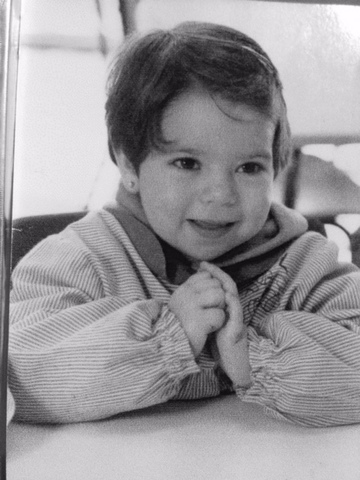 I walked for the first time