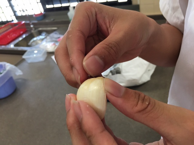 Preparation of ingredients