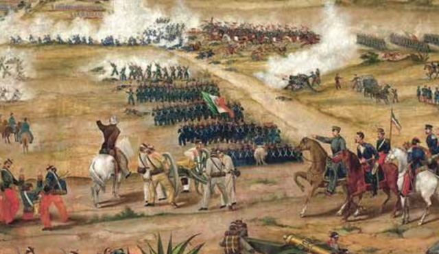 La batalla del 5 de Mayo
