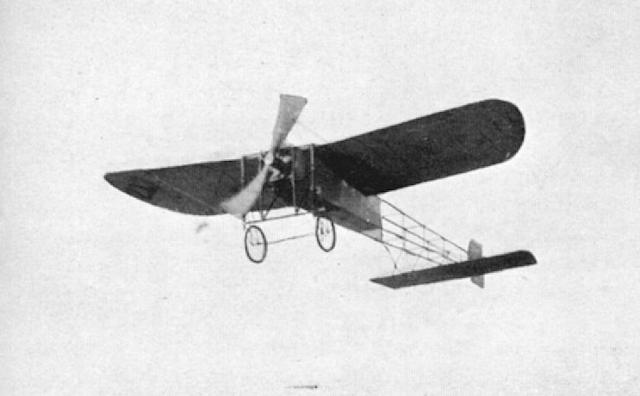 First airplane flown