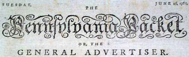 First magazine adverts