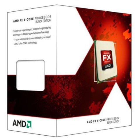 AMD FX 4350 Unlocked Quad Core Processor 4.2 4 FD4350FRHKBOX, Black Edition