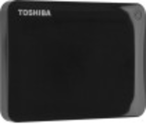 Toshiba - Canvio Connect II Disco duro externo portátil de 2TB USB 3.0 - Negro