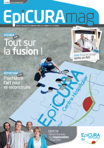 1er n° du Epicura Magazine (Patients)