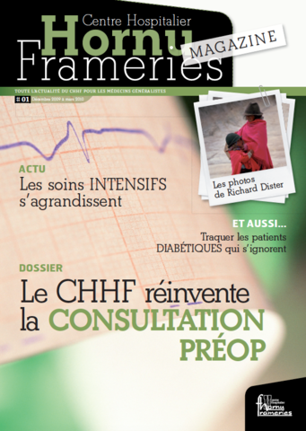 1er n° du Hornu Frameries Magazine
