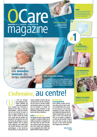 1er n° de OCARE Magazine