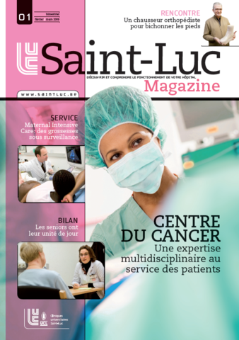 1er n° de Saint-Luc Magazine