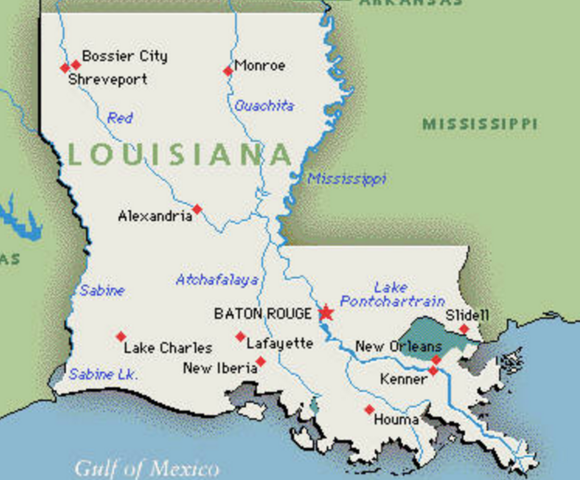 Decided to sell Louisiana