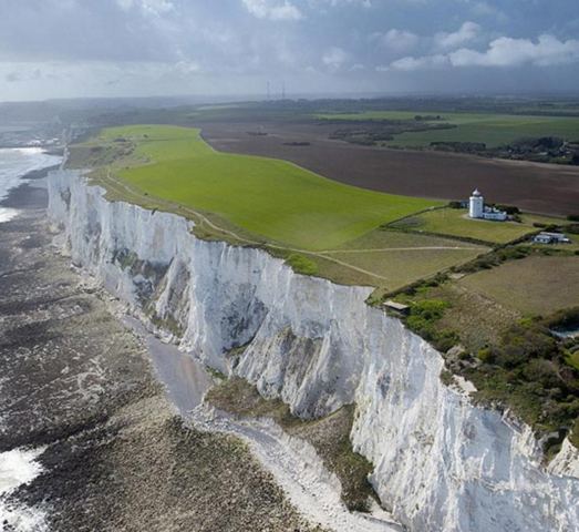 Reach white cliffs