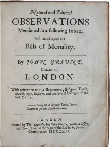 Observations on the London Bills of Mortality