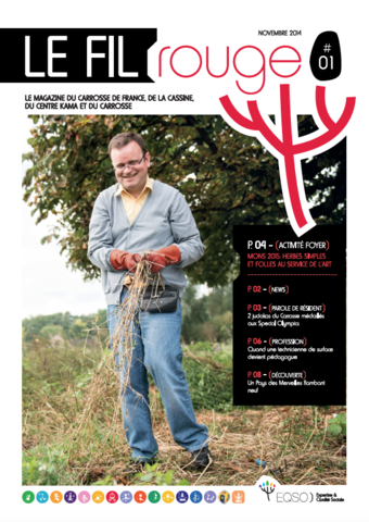 1er n° du FIl Rouge Magazine