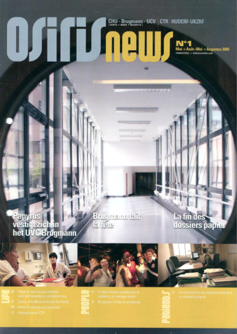 1er n° d'Osiris Magazine