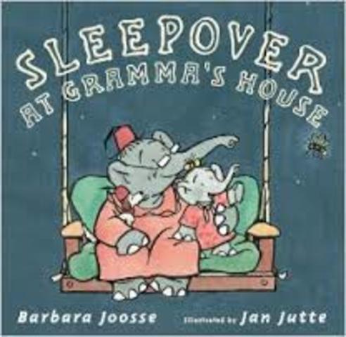 stayed at grandma's house for a week or two