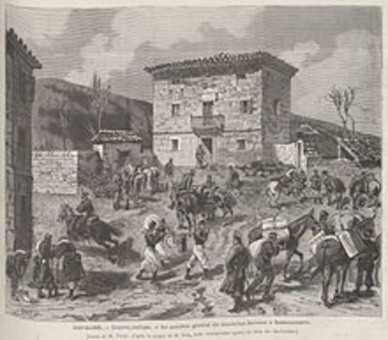 Comienzo de la Tercera Carlista