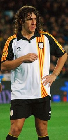 Puyol va disputar el seu partit oficial 500 amb el Barcelona