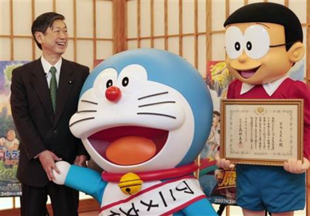 Doraemon is announced anime ambassater of Japan