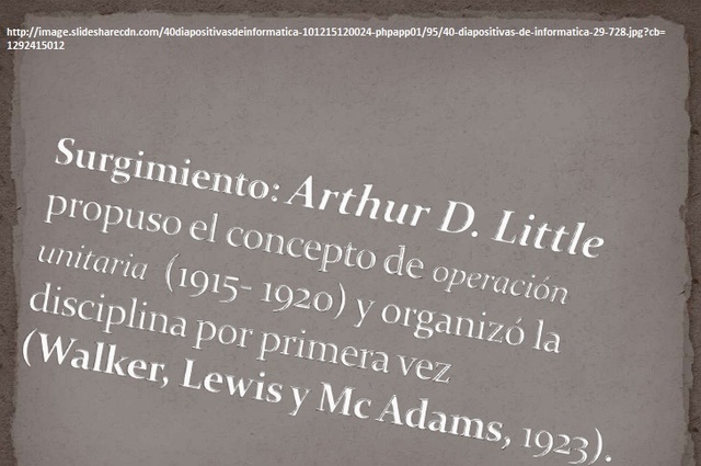 Operaciones unitarias